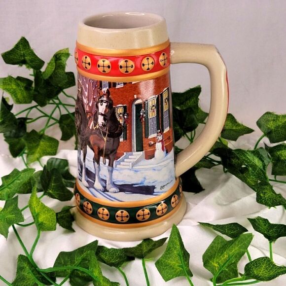 Budweiser. 1993 Hometown Holiday. Handcrafted in Brazil. Like New/Never Used - Picture 3 of 10